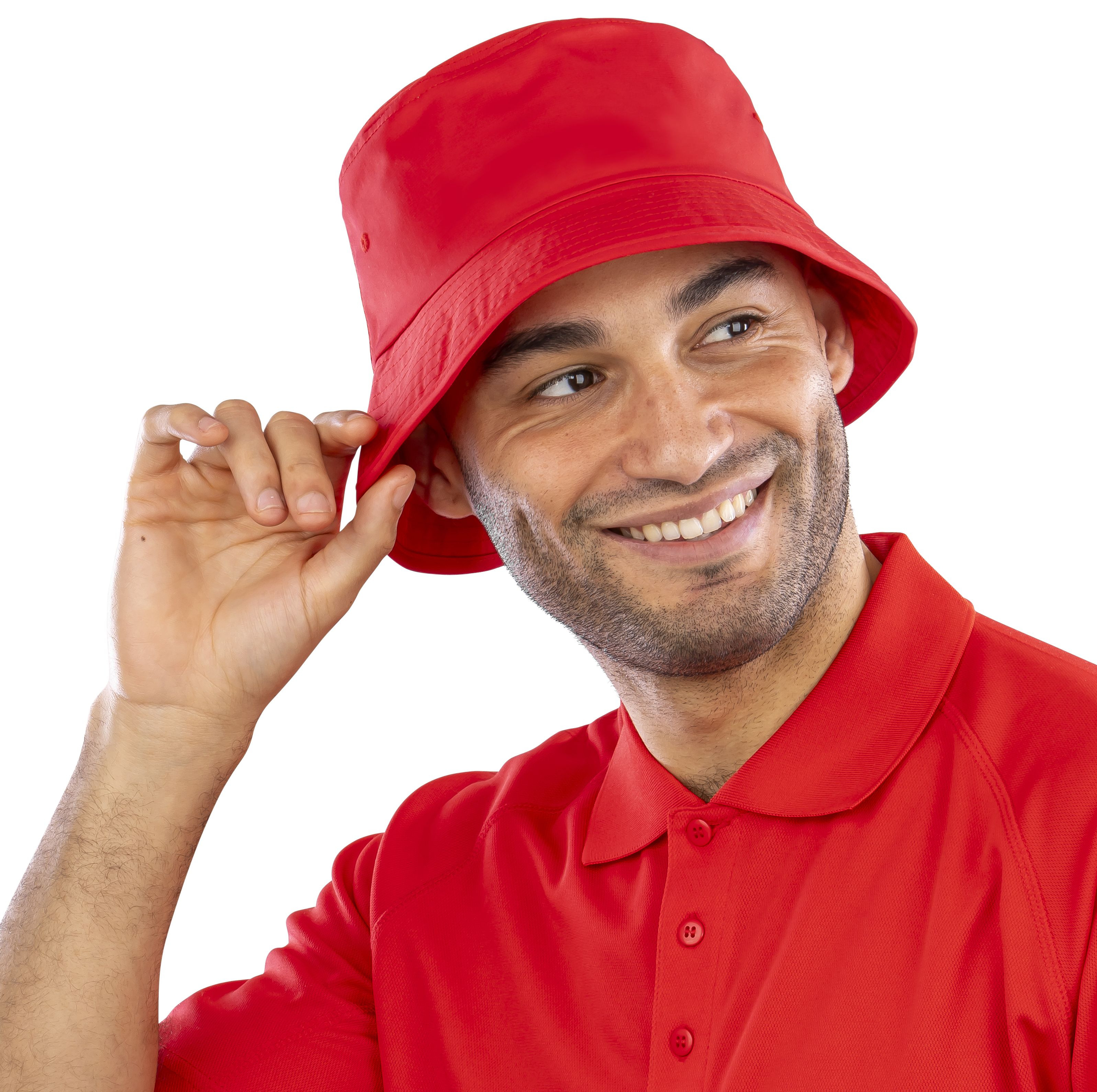 RECYCLED BOUND EDGE BUCKET HAT