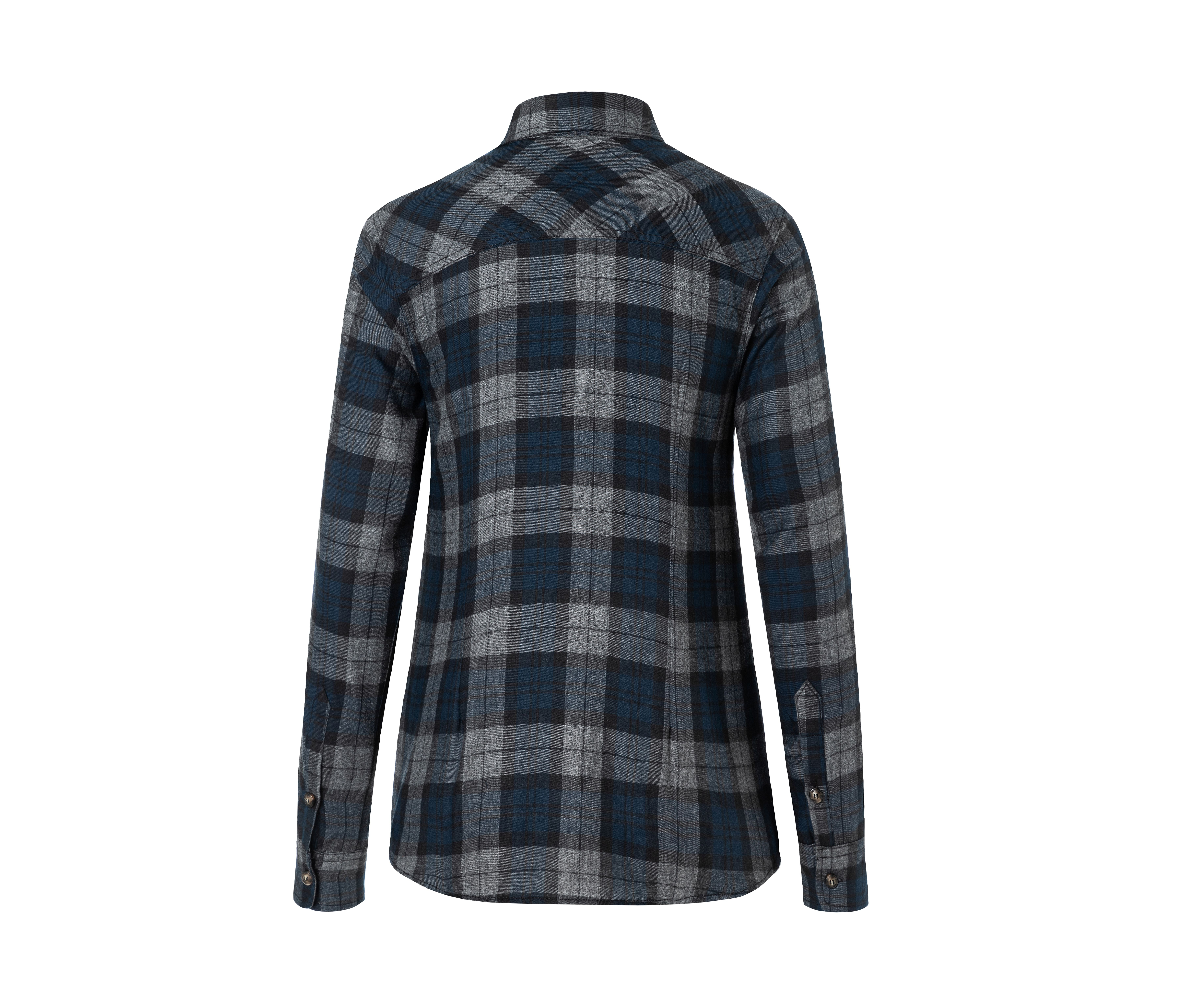 LADIES' CHECKED BLOUSE URBAN-STYLE